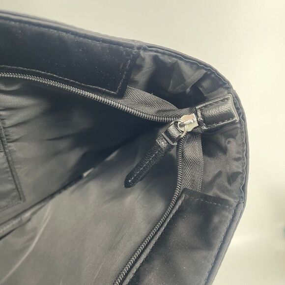 Victoria’s Secret Shine Tote Black Rhinestone Logo Oversized Glam Bag NWT - Picture 10 of 15